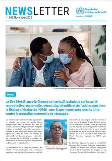 Bulletin Numéro 3 – Novembre 2020